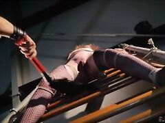 Hardcore BDSM and bondage fetish sex for teen in submission